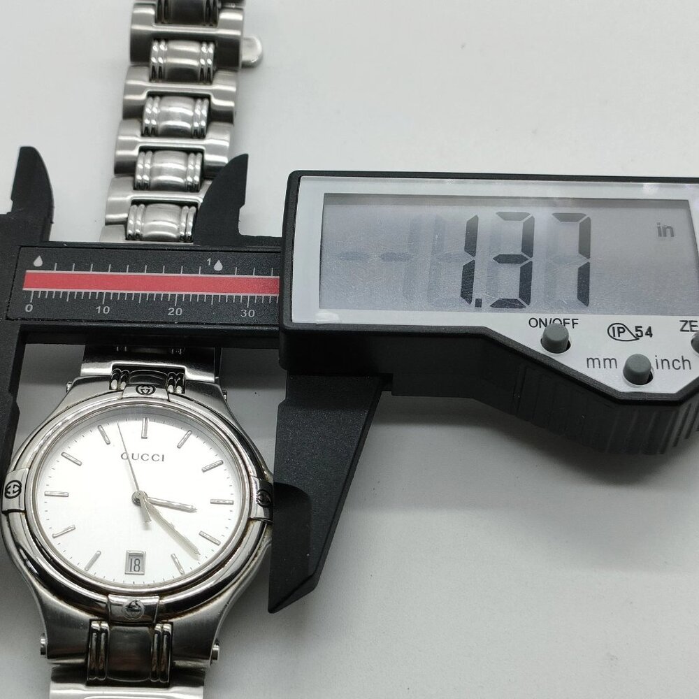 Gucci Watch 9040M 34mm Women's Whites X Silver 180-070225 - Picture 9 of 9